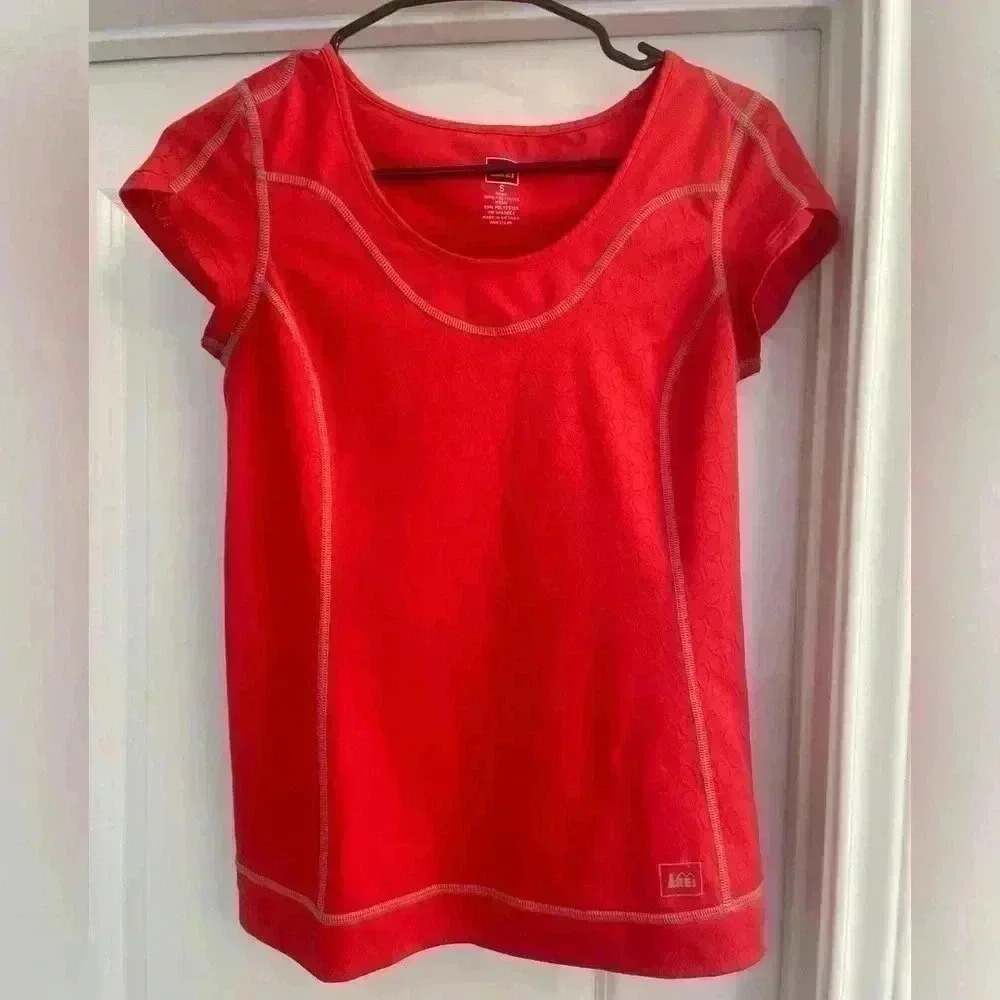 REI Red Activewear Top, size Small.